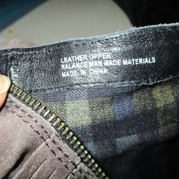 Born Ankle Boots Grey Suede Tassel Fringe Boho Women's 8 - Picture 7 of 8